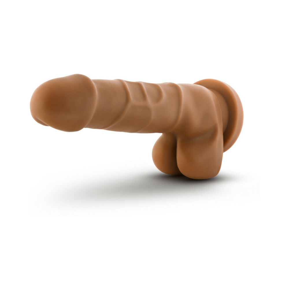 Dr. Skin Basic 7 Dildo 7.75in wBalls Tan