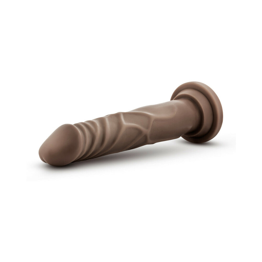 Dr. Skin Basic 7.5 Dildo 7.5in Brown