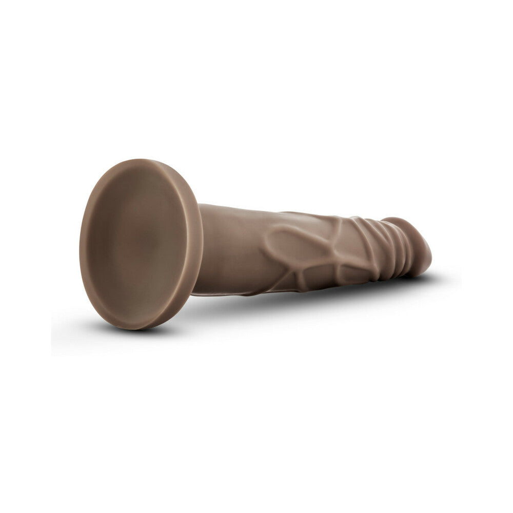 Dr. Skin Basic 7.5 Dildo 7.5in Brown