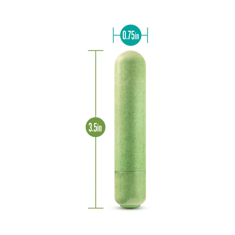 Gaia Eco Bullet Single-Speed Vibrator Green