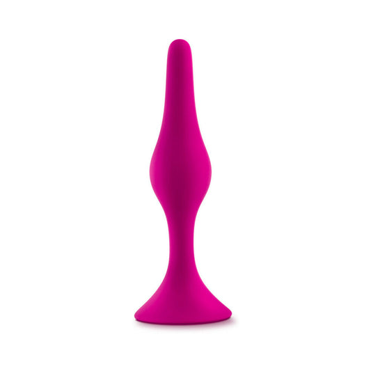 Luxe Silicone Beginner Plug Medium Pink