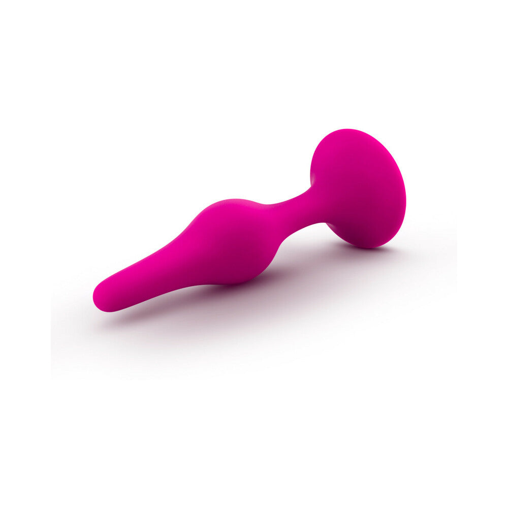 Luxe Silicone Beginner Plug Medium Pink