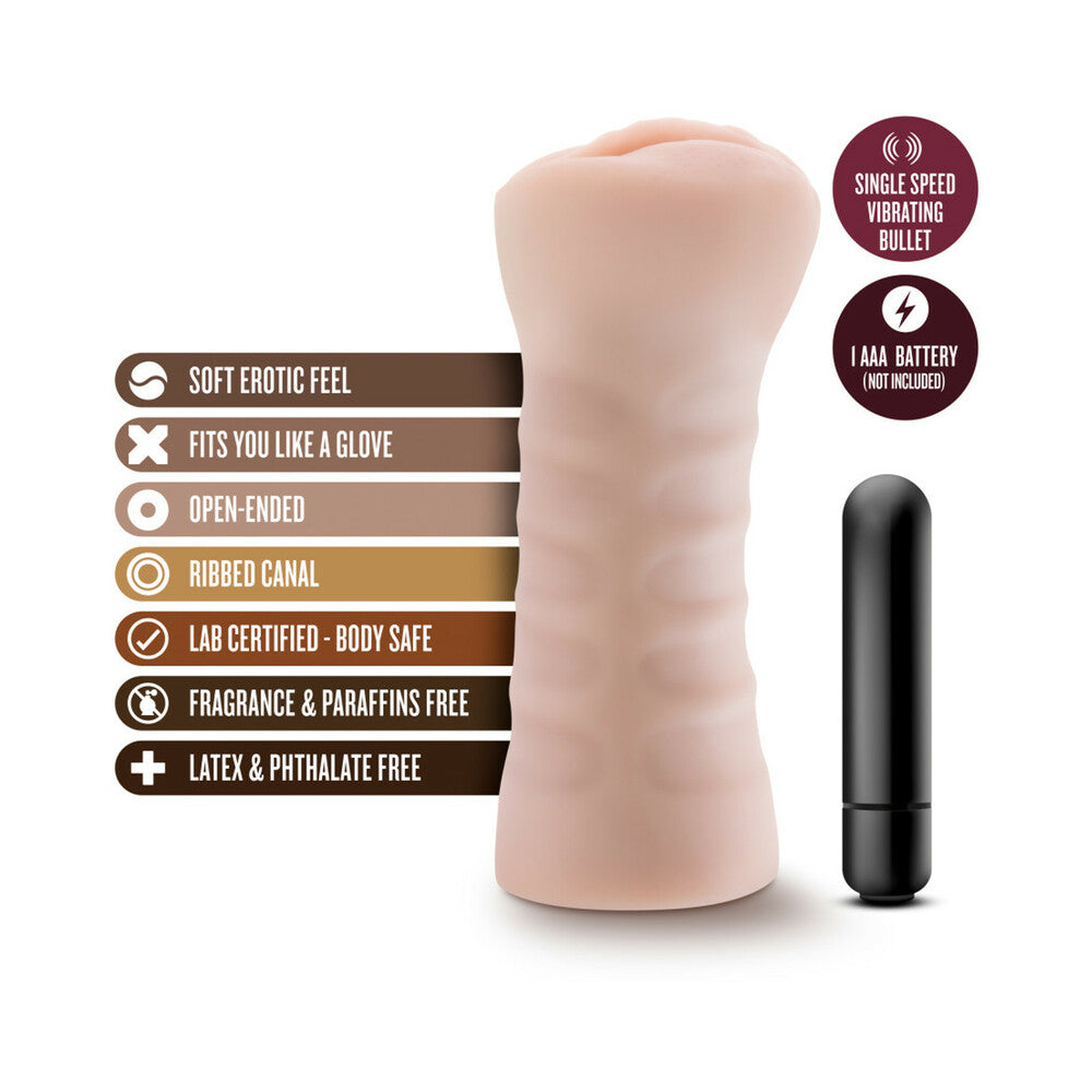 M for Men Ashley Vagina Stroker Beige