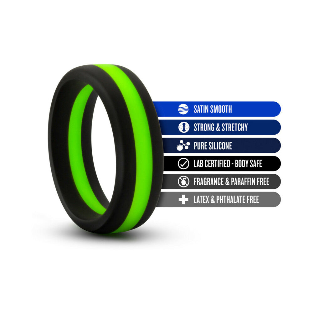 Performance Sili Go Pro Ring Blk/Grn/Blk