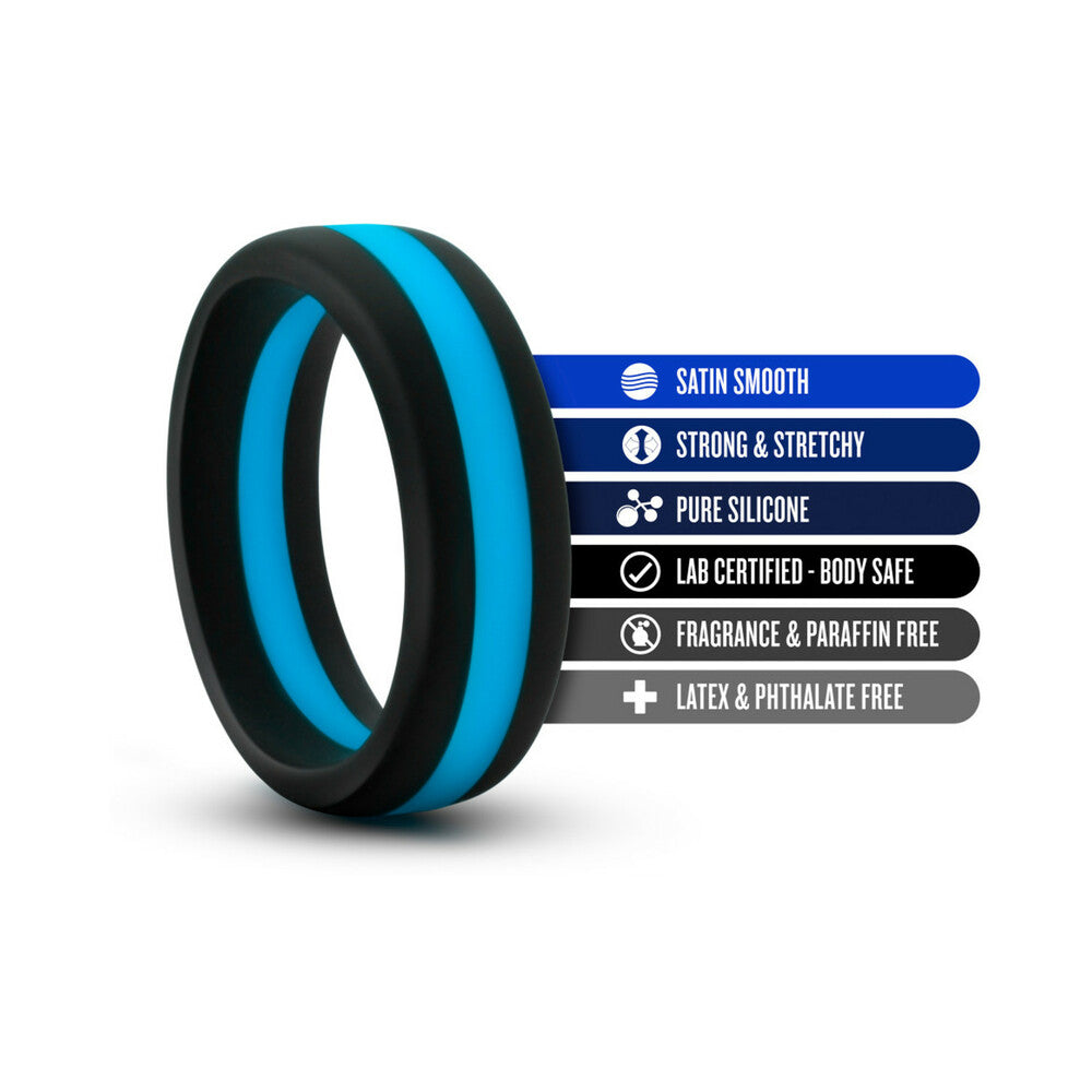 Performance Sili Go Pro Ring Blk/Ind/Blk