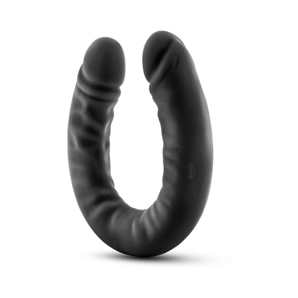 Ruse 18in Slim Double Dildo Black