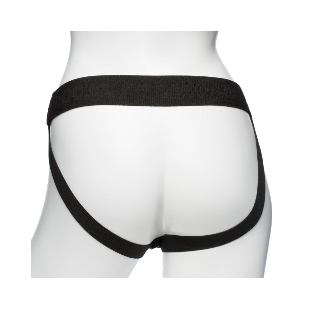 Be Daring Body Extensions Hollow Slim Dong Strap-On 2-Piece Set Black