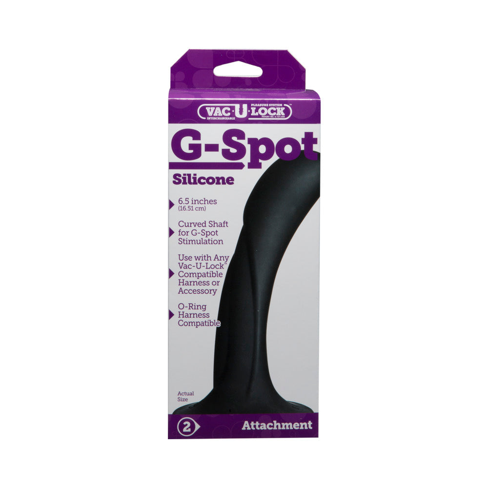 Vac-U-Lock Punto G Silicona Negro