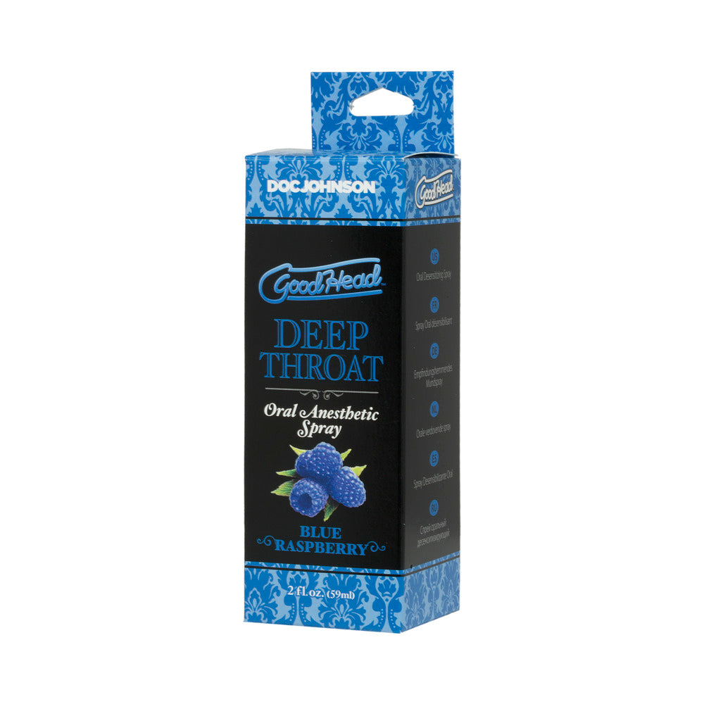 GoodHead Deep Throat Spray Blue Rasp