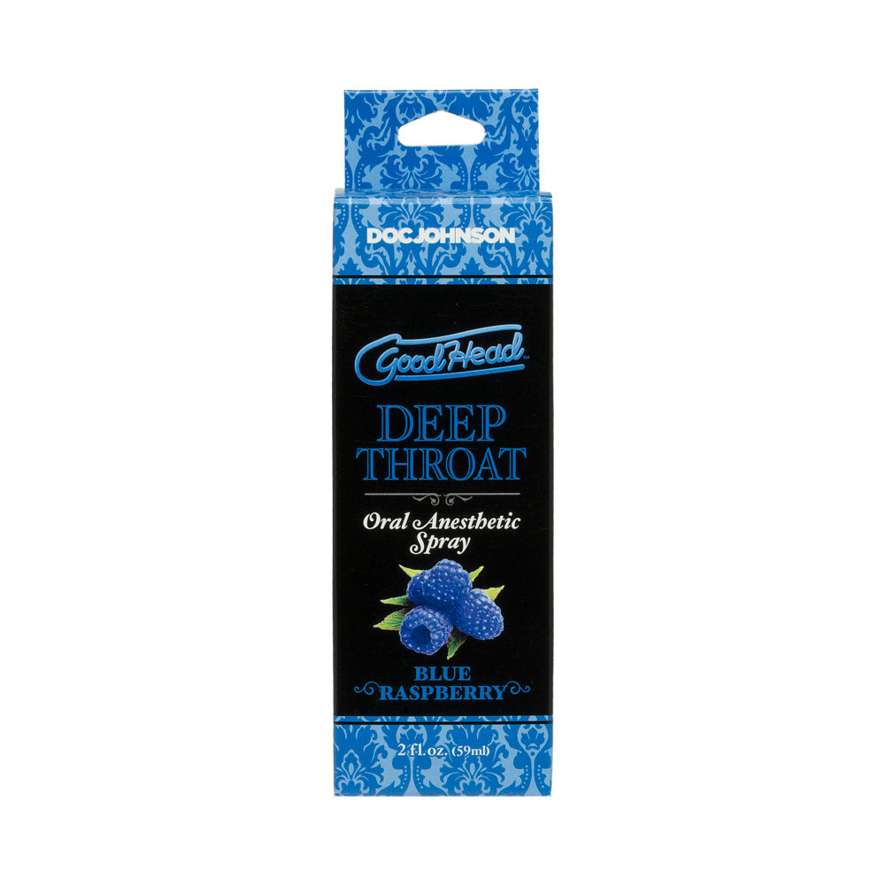 GoodHead Deep Throat Spray Blue Rasp