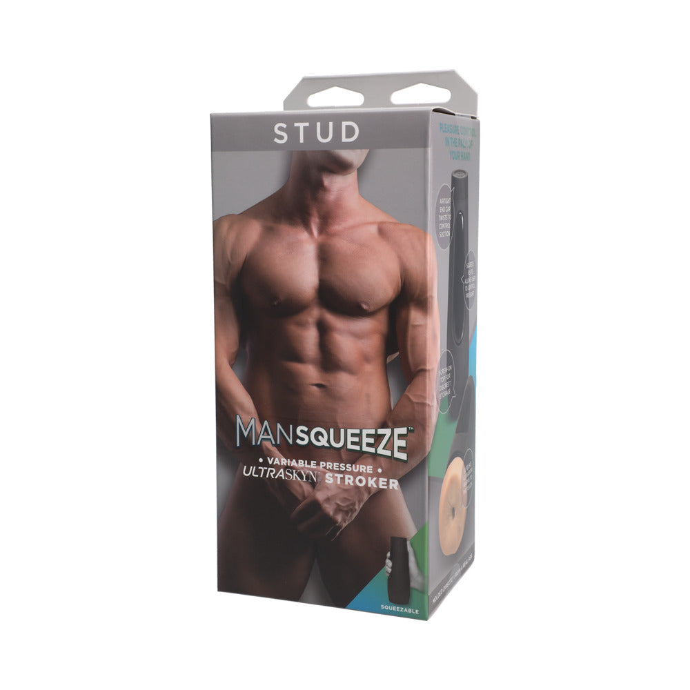 Man Squeeze Stud Ass Vanilla