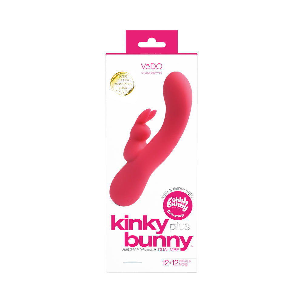 VeDO Kinky Bunny Rechrg Rabbit Vibe Pink