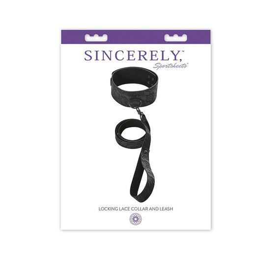 Sincerely, SS Lace Collar & Leash