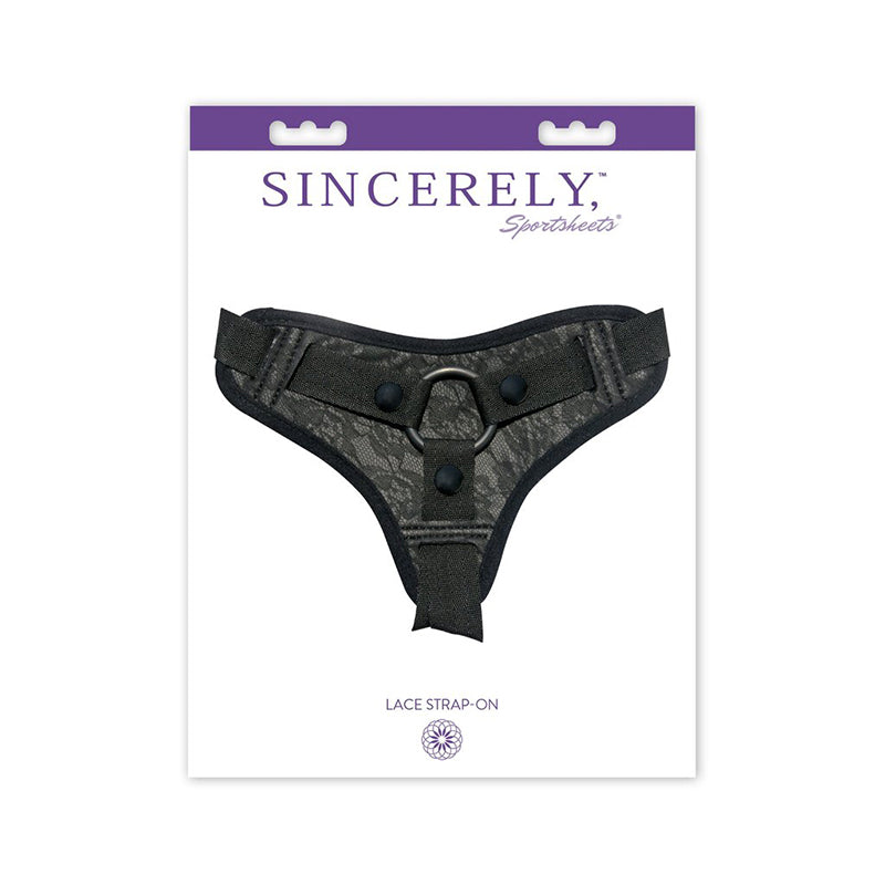 Sincerely, SS Lace Strap-On Harness