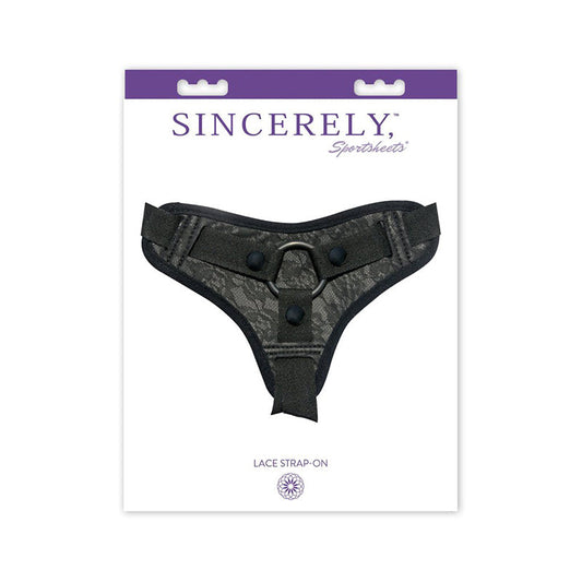 Sincerely, SS Lace Strap-On Harness