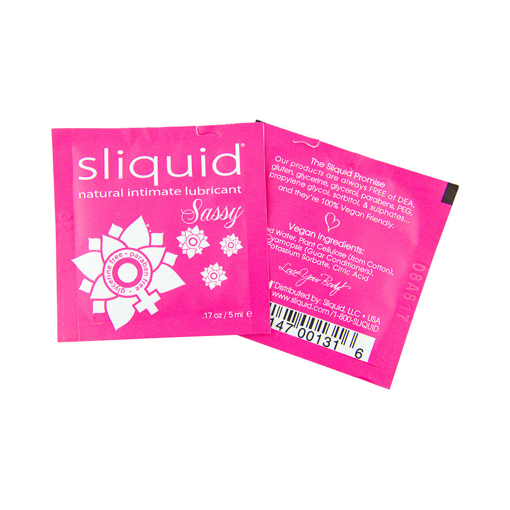 Sliquid Sassy Gel Booty Formula Pillows (200/Bag)