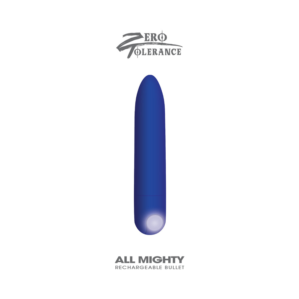 ZT All Mighty Bullet Vibrator Blue