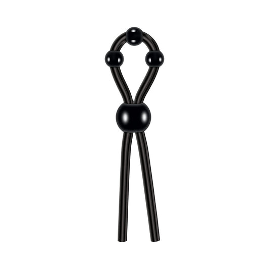 ZT UltimateSiliconeLasso AdjCockring Blk