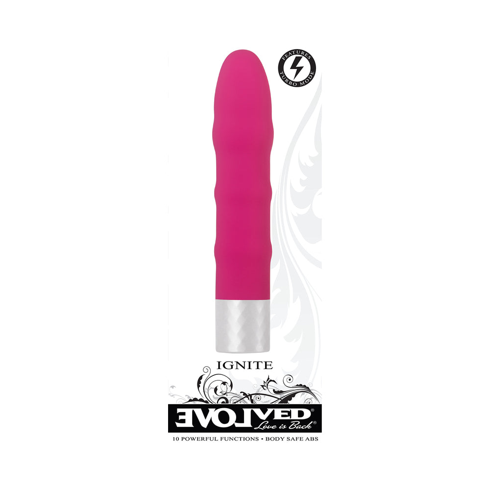 Vibrador Evolved Ignite SlimlineVibe de 10 velocidades, color rosa