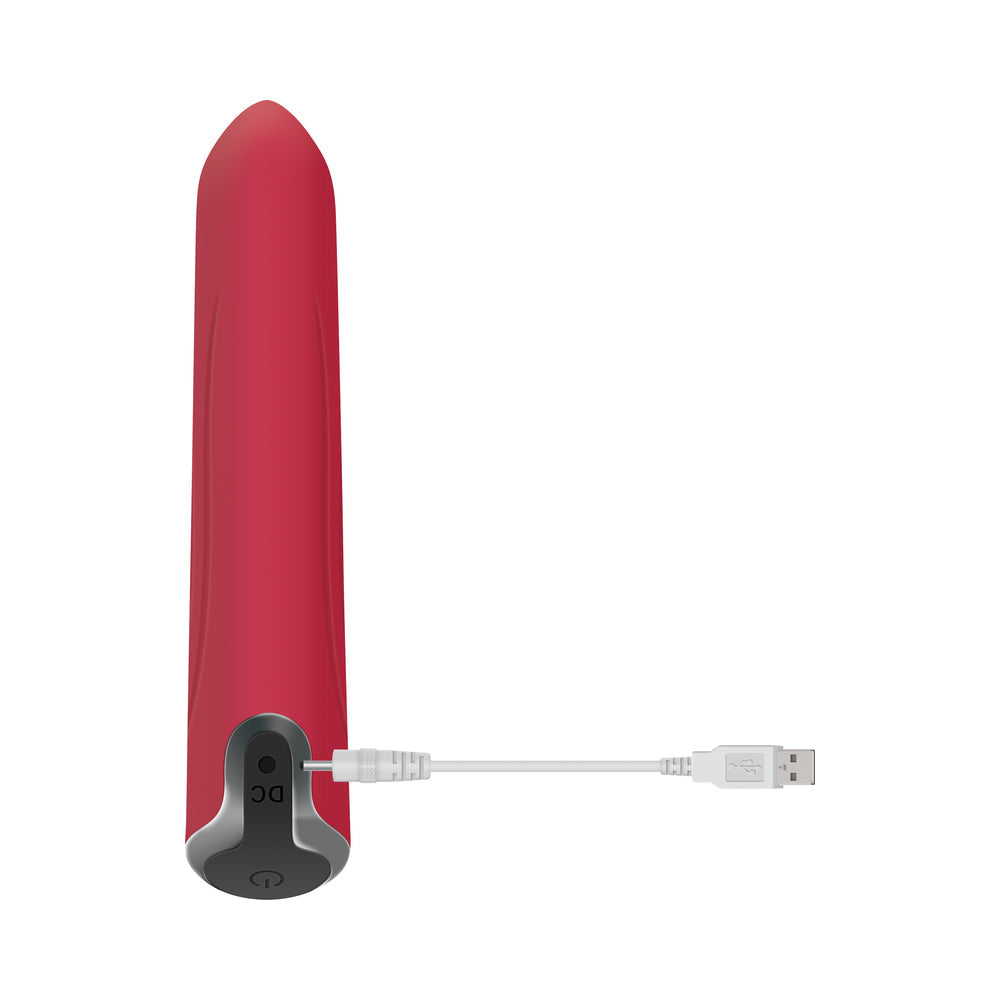 ZT Diablo Rechargeable Bullet Vibe Red