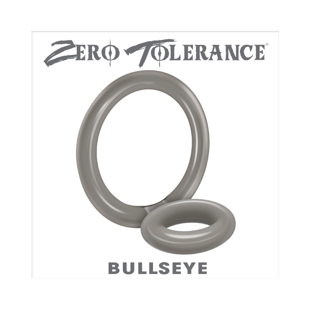 ZT Bullseye Dual Ring Cockring Smoke