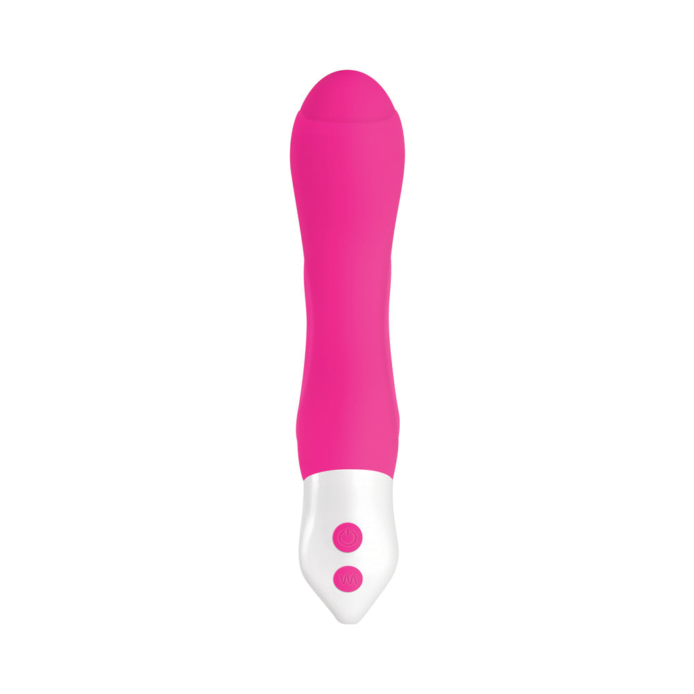 Vibrador G Recharge GSpot Buxom evolucionado, color rosa