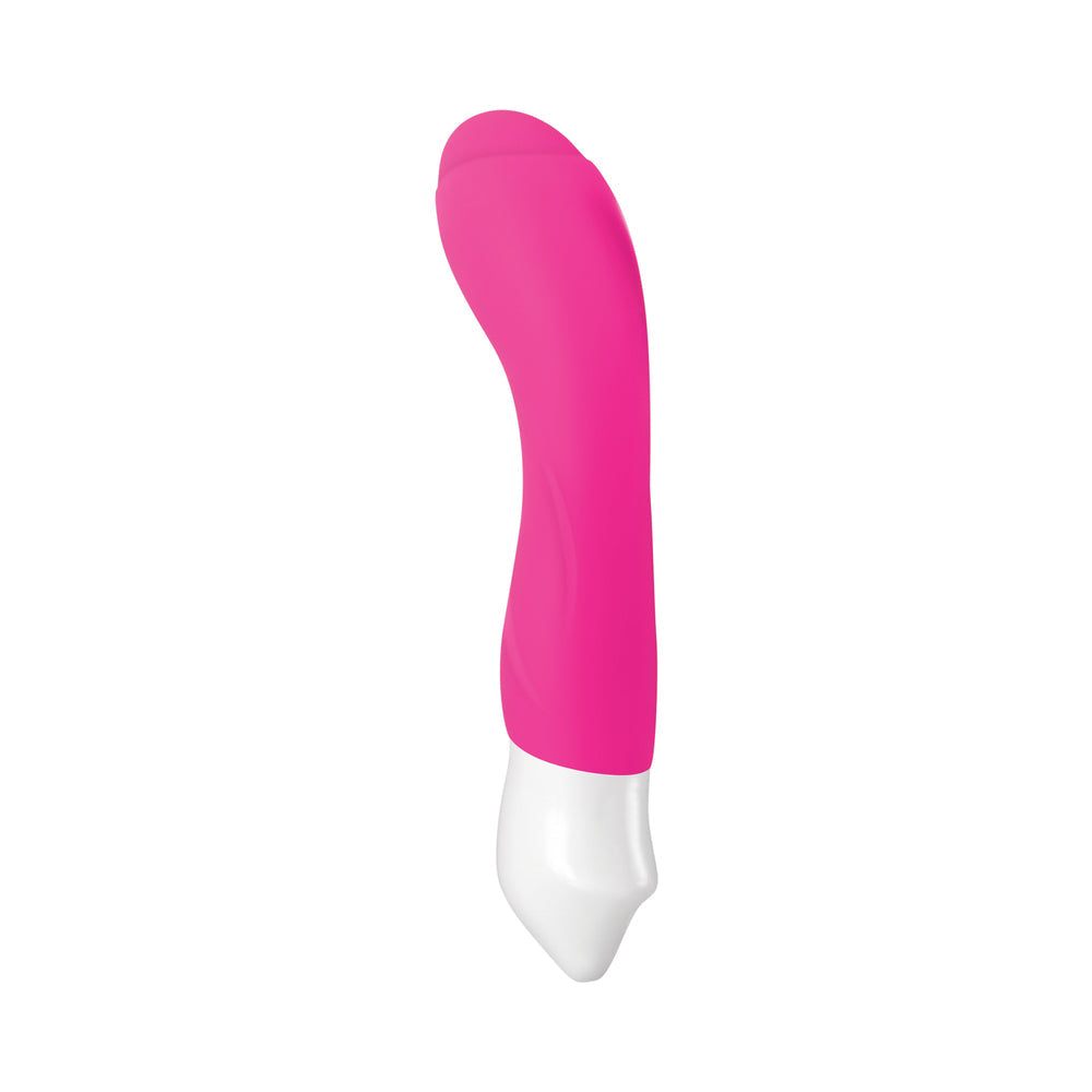 Vibrador G Recharge GSpot Buxom evolucionado, color rosa