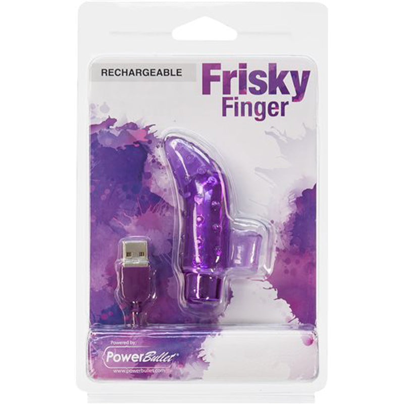 Frisky Finger Rechargeable Purple