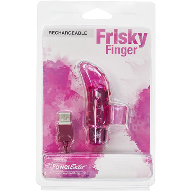 Frisky Finger Rechargeable Pink