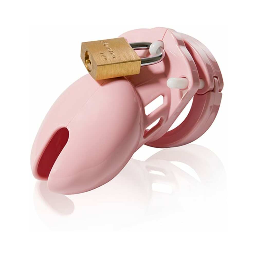 CB-6000S Pink Male Chastity Cage