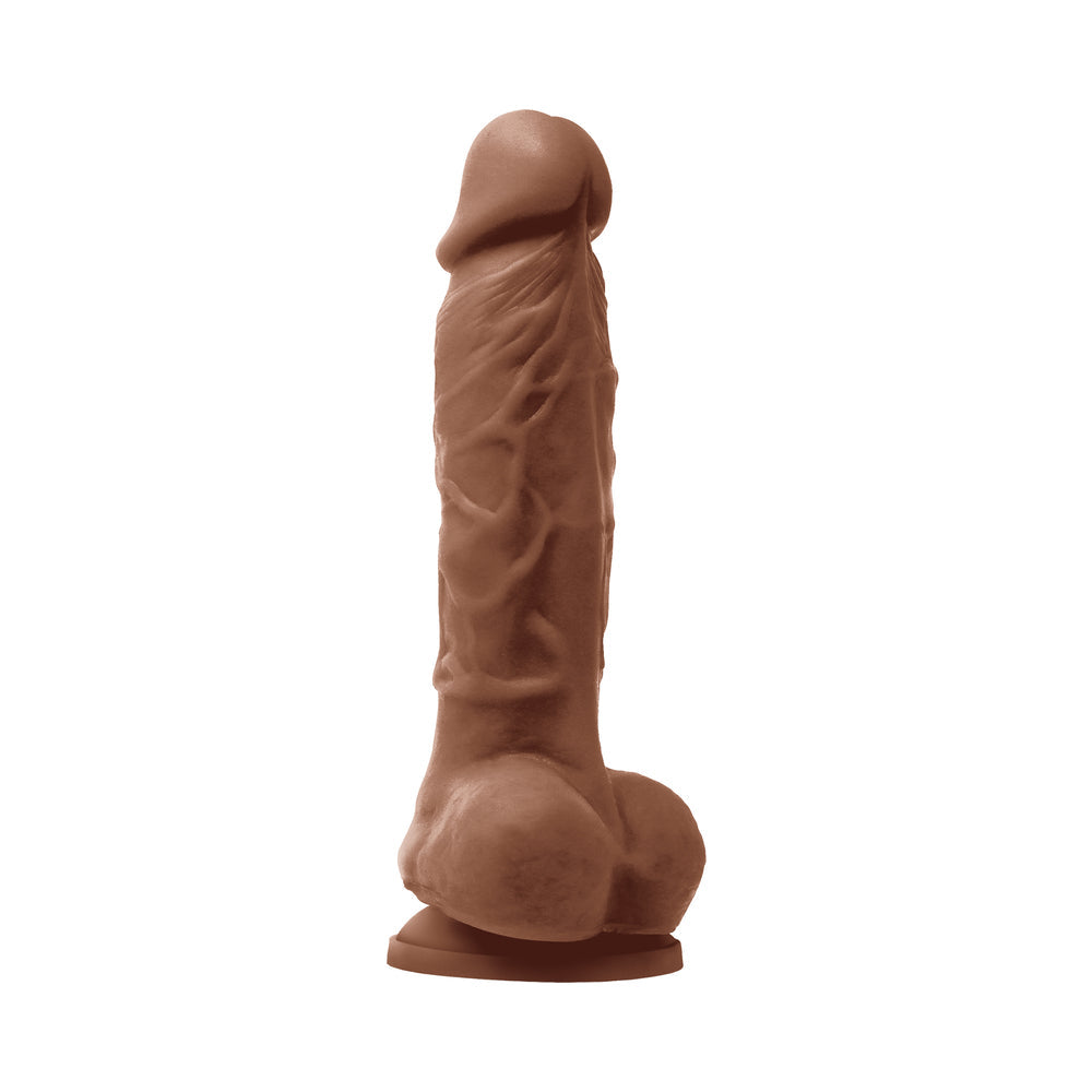 Colours Pleasures 5in Dildo Brown