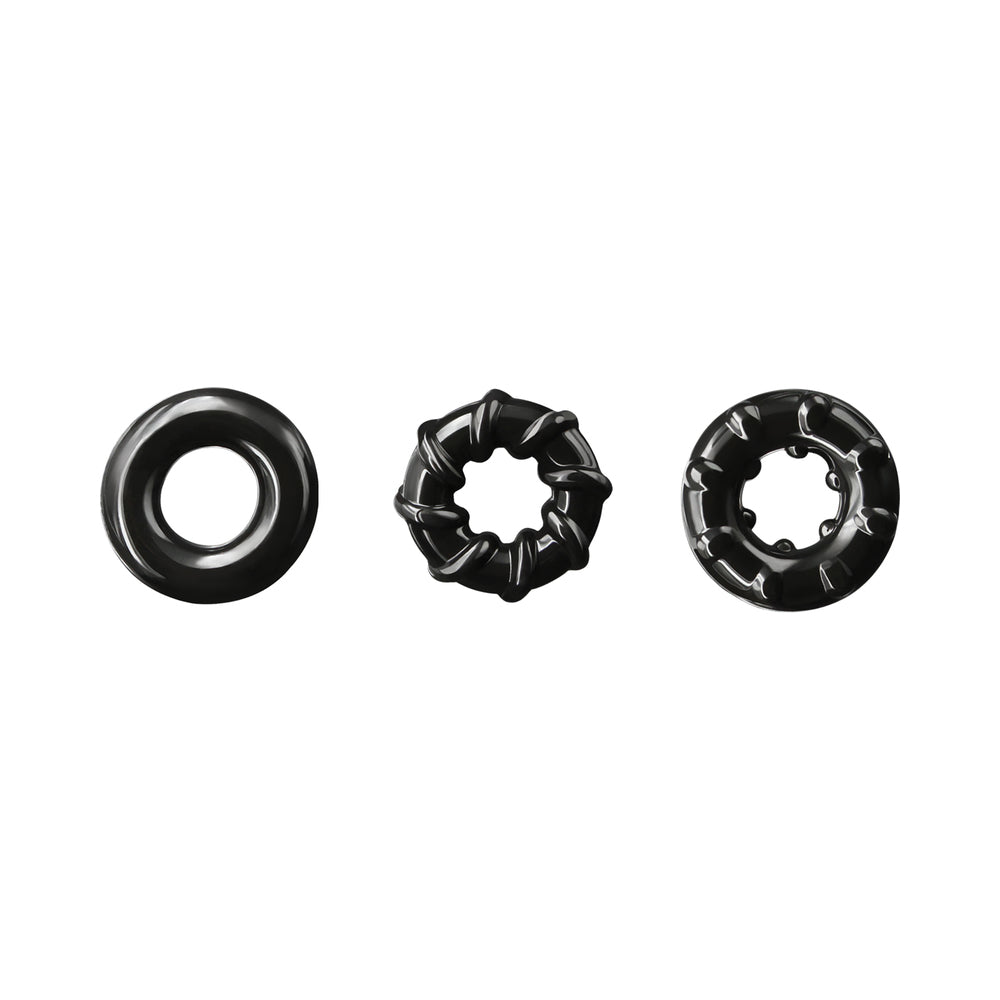 Renegade Dyno Rings 3pk Black