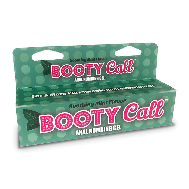 Bootycall, Gel anestésico anal, Menta