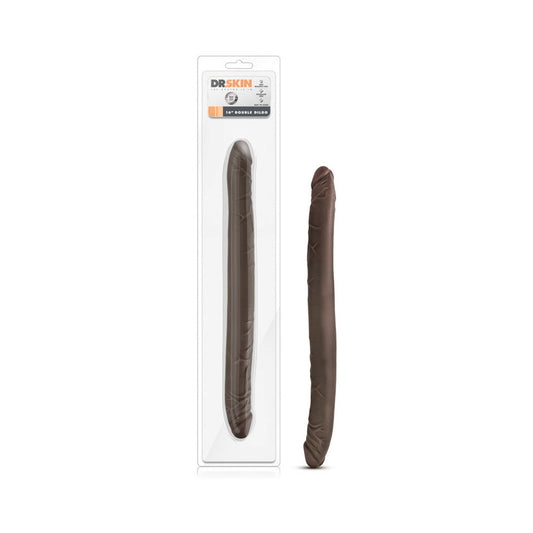 Blush Dr. Skin 16 in. Double Dildo Brown