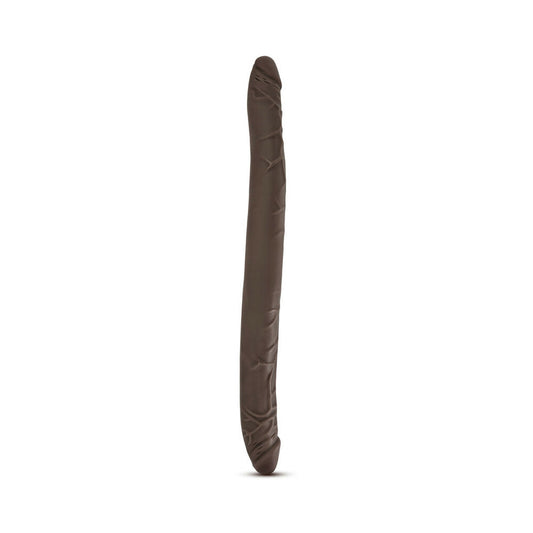 Dr. Skin 16in Double Dildo Brown