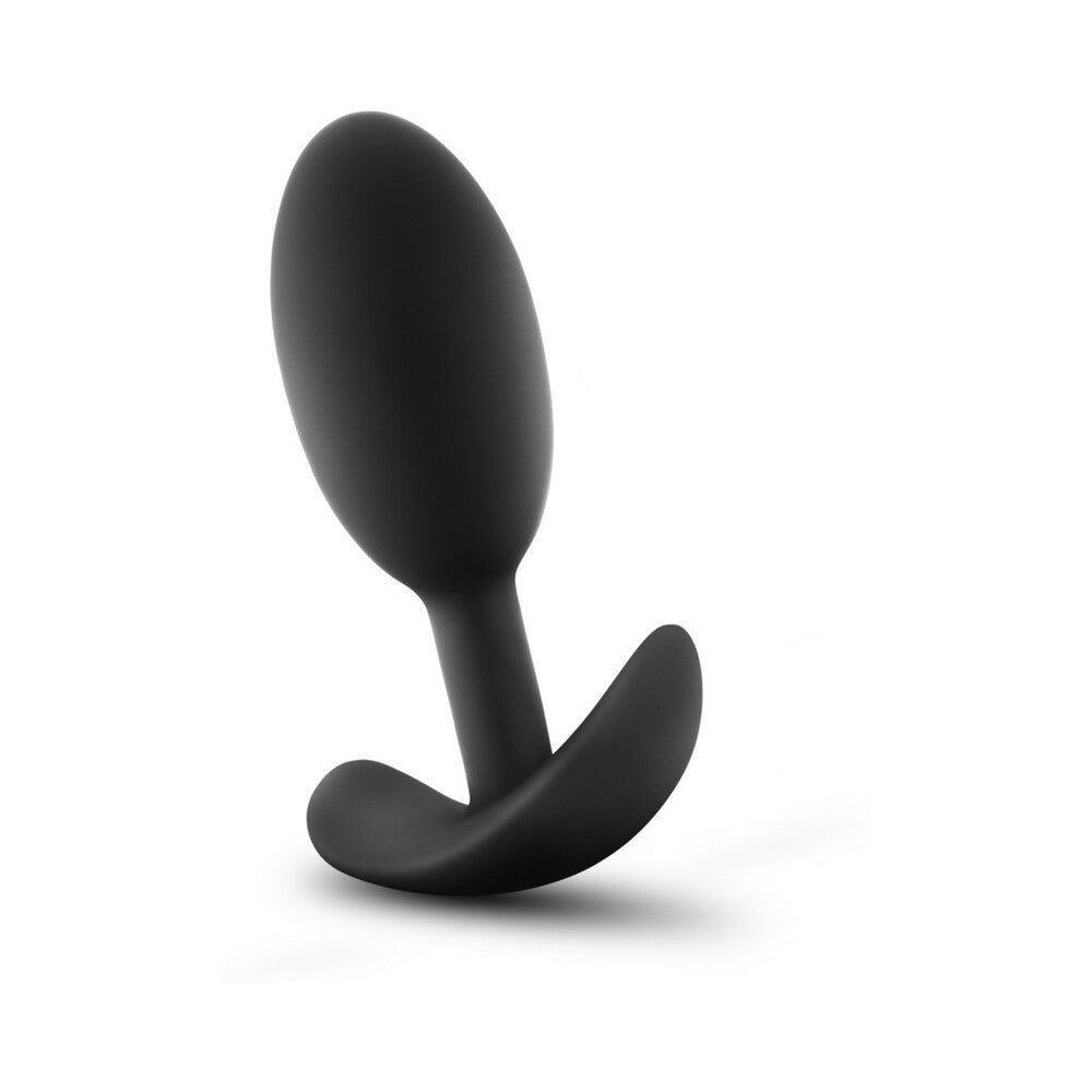 Luxe Wearable Vibra Slim Plug Med Blk