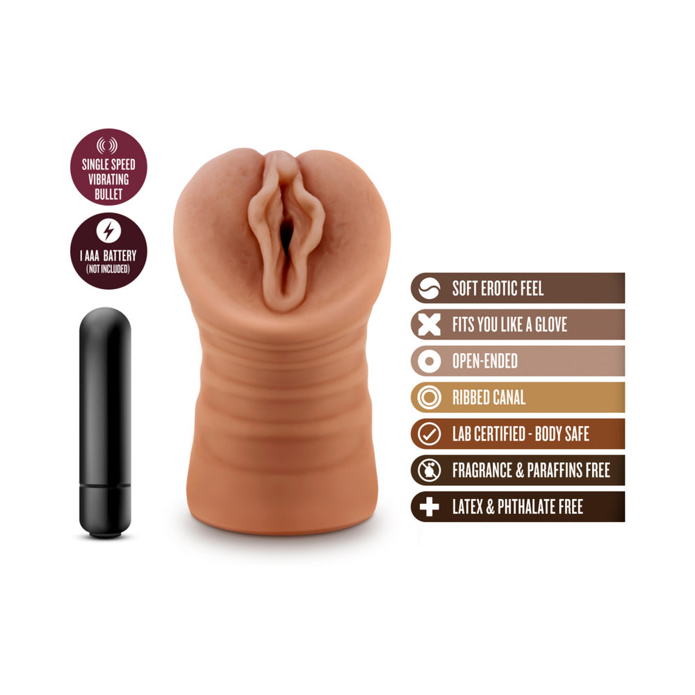 M for Men Sofia Vagina Stroker Tan