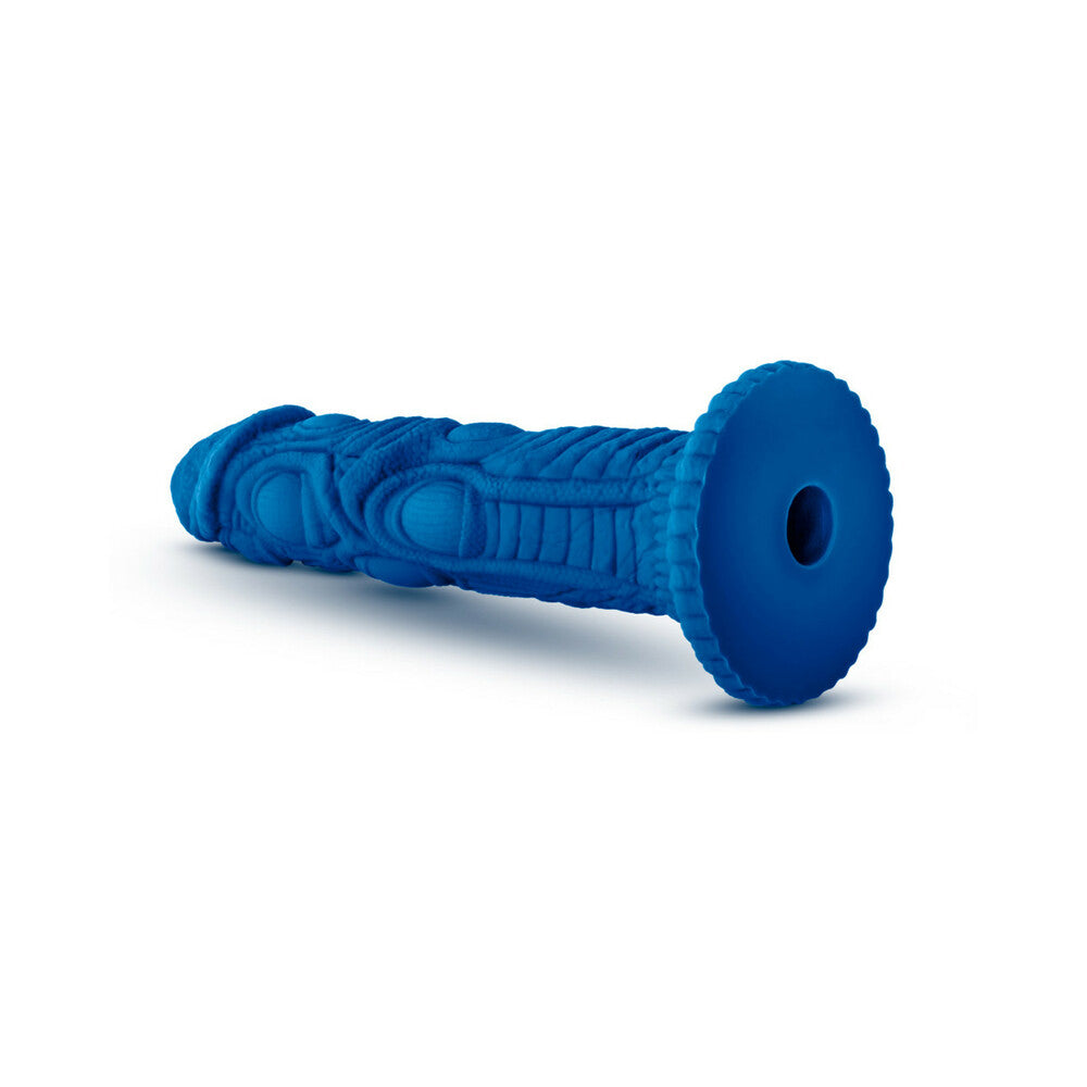 The Realm Draken 7.5in LockOn Dildo Blue