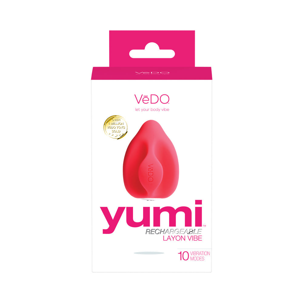 VeDO Yumi Rechg Finger Vibe Foxy Pink