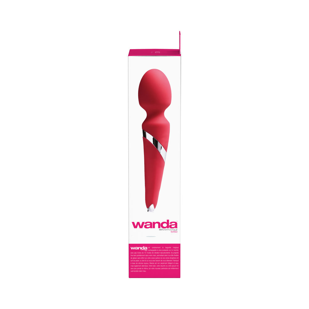 VeDO Wanda Rechg Wand Vibe - Foxy Pink