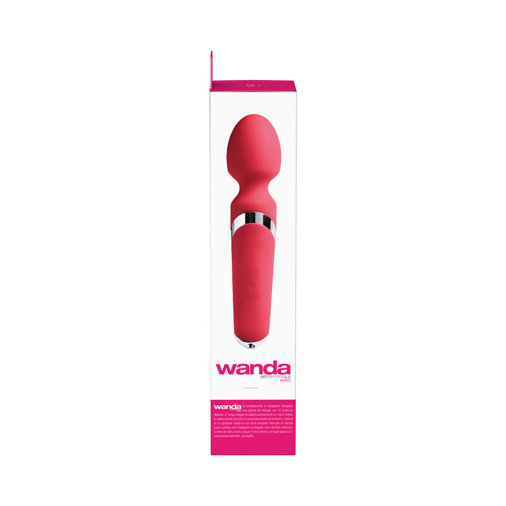 VeDO Wanda Rechg Wand Vibe - Foxy Pink