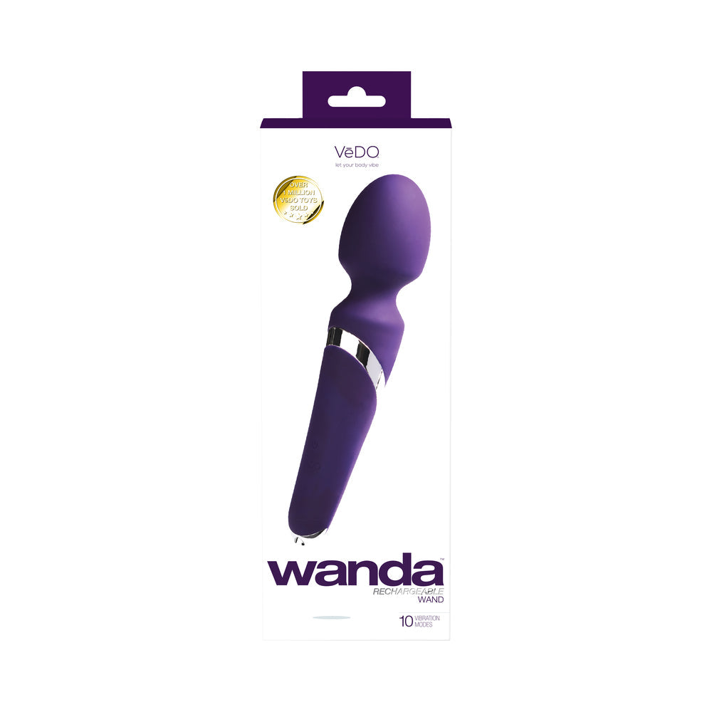 VeDO Wanda Rechg Wand Vibe - Deep Purple