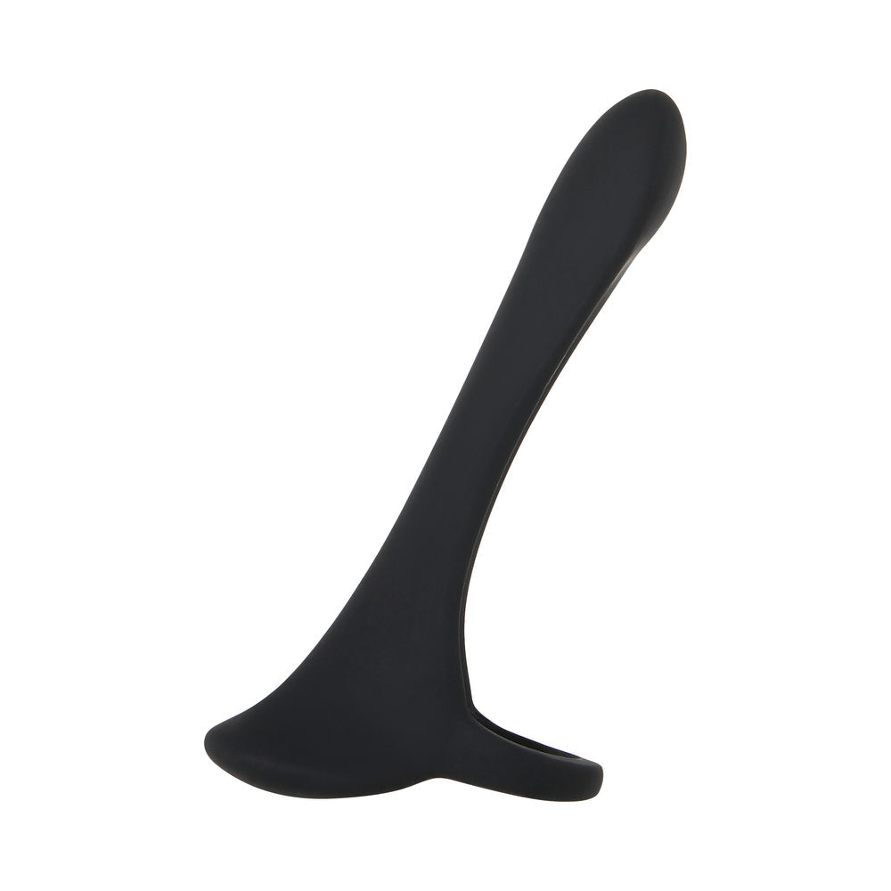 Funda vibradora para pene ZT Cock Armor, color negro