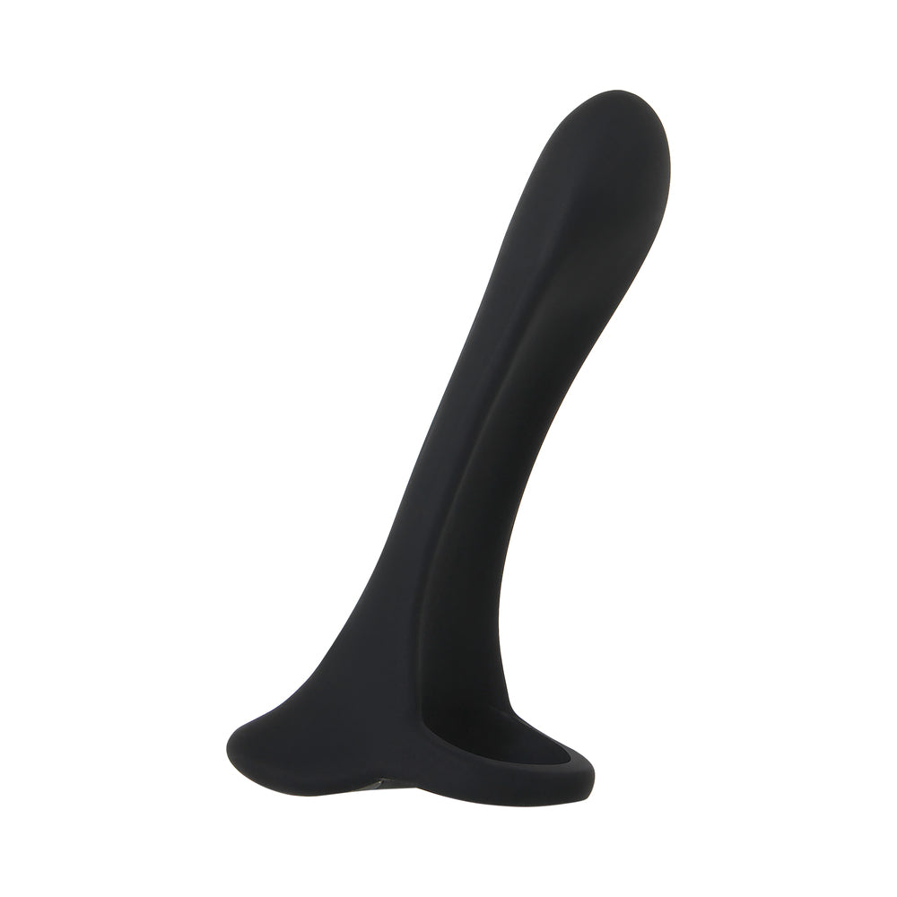 Zero Tolerance Cock Armor Rechargeable Vibrating Silicone Cock Sheath Black