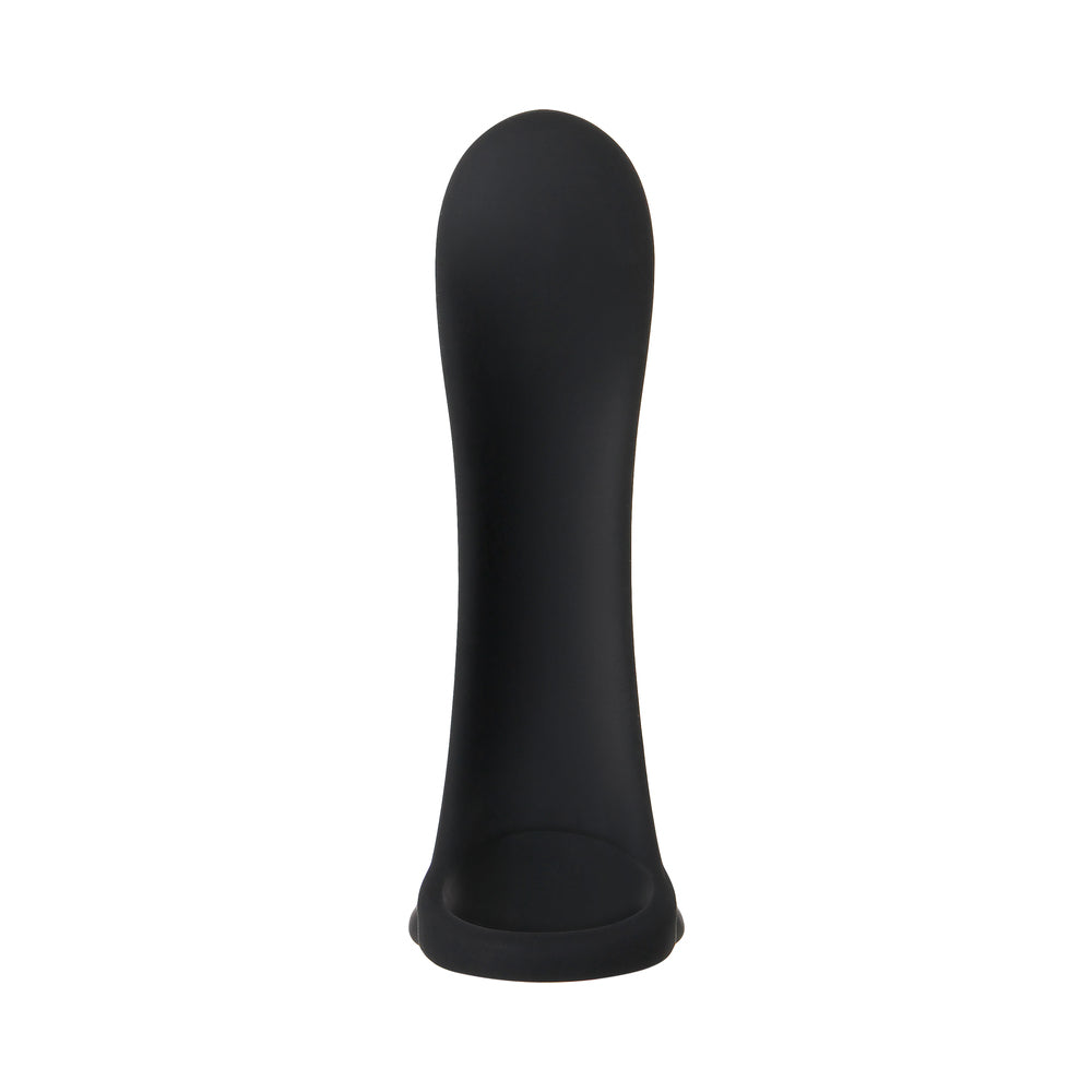 Funda vibradora para pene ZT Cock Armor, color negro