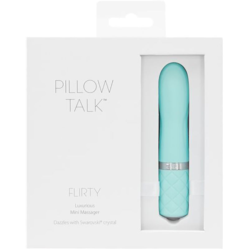 Pillow Talk Flirty Bullet Teal