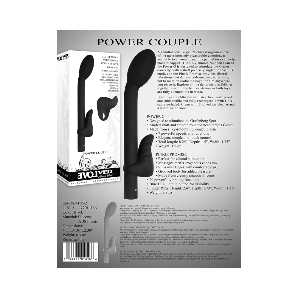 Evolved Power Couple 2Pc Dual Stim Blk