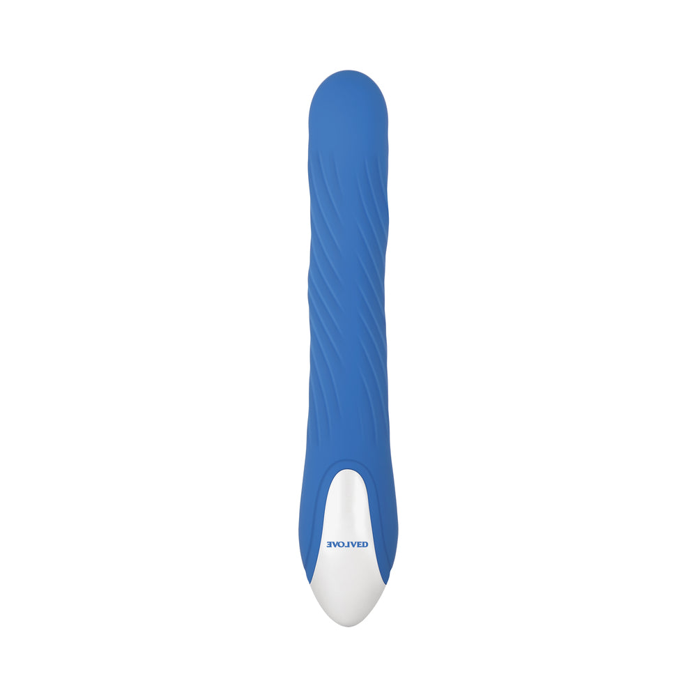 Evolved Tidal Wave Vibrator Blue