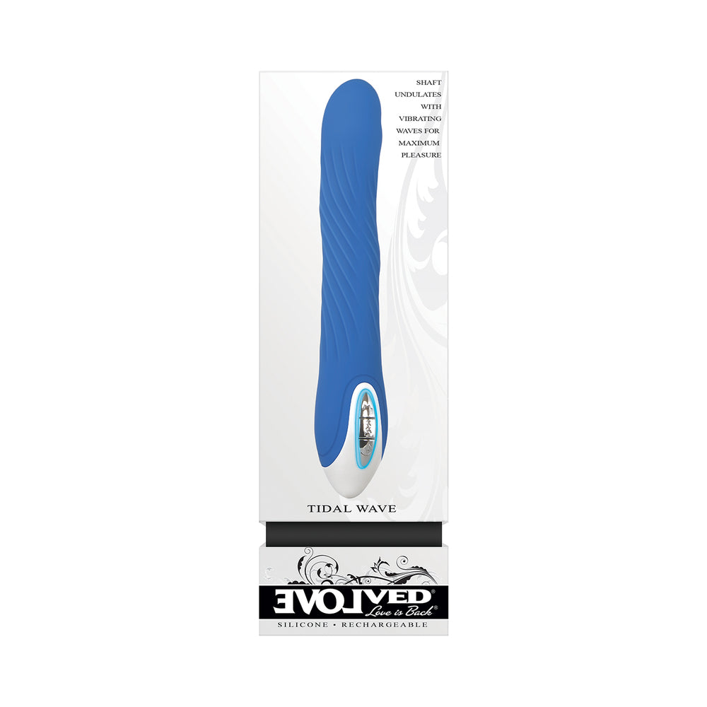 Evolved Tidal Wave Vibrator Blue