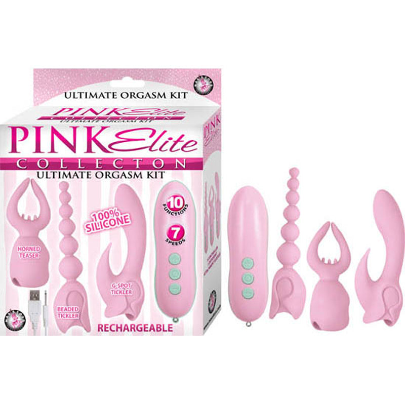 Pink Elite Collection Ultimate Orgasm Kit Pink